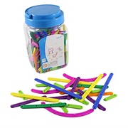 Curious Mind Busy Bags Jr. Snap Stick Building Set