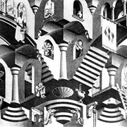Convex and Concave - M. C. Escher