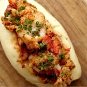 Brown Butter Lobster Roll - Eventide Fenway