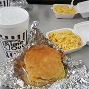 Time-Out Chicken and Biscuits