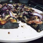 Squid Ink Pizza