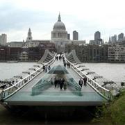 Cross the Millennium Bridge