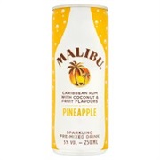 Malibu and Sparkling Pineapple