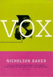 Vox (Nicholson Baker)