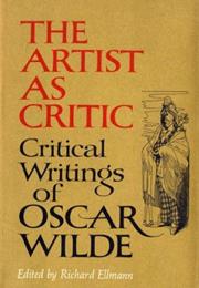 The Artist as Critic
