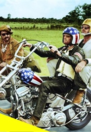 Hippies on Bikes in Easy Rider (1969)