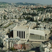 Largest Synagogue - Belz Great Synagogue, Jerusalem, Israel