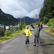 Ocean Falls in BC Sees an Average of 330 Days of Rain/Yr.
