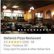 Stefano's Pizza Restaurant