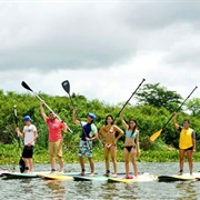 Stand Up Paddleboard in Parque Lago