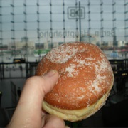 Eat a Berliner in Berlin, Germany