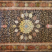 Maqsud of Kashan: Ardabil Carpet (1539-1540) Victoria and Albert Museum, London