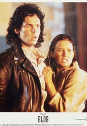 Kevin Dillon and Shawnee Smith in the Blob (1988)