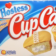 Hostess Orange Cup Cakes