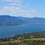Okanagan Lake, BC, Canada