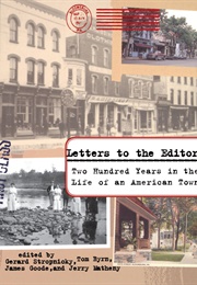 Letters to the Editor (Gerard Stropnicky)