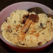 Butterfinger Ice Cream