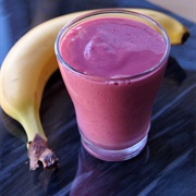 Banana Raspberry Smoothie