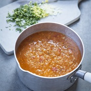 Tomato Pepper Harissa Soup