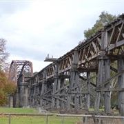 Murrumbidgee River Railway Bridge, Gundagai