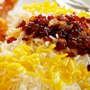 Zereshk Polo (Rice With Barberries)