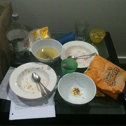 Had Dirty Dishes Piled Up in Your Room