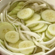 Cucumbers in Vinegar