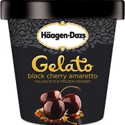 Black Cherry Amaretto Gelato
