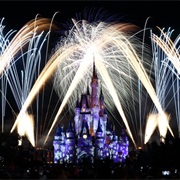 Watch the Cinderella Castle Fireworks