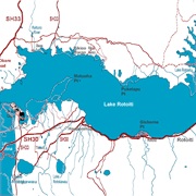 Sailing on Lake Rotoita