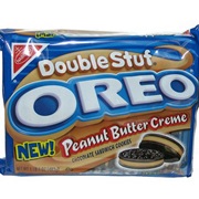 Peanut Butter Creme Double Stuf Oreo