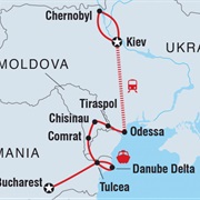 Moldova Ukraine and Romania Explorer