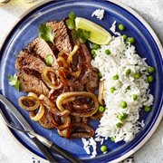 Bistec Encebollado