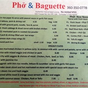 Pho & Baguette (Tumwater, Washington)