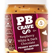 PB Crave Raspberry White & Dark Chocolate Peanut Butter