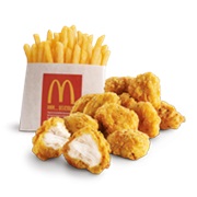 10Pk Chicken McBites &amp; Small Fries Snack Deal