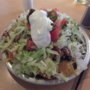 Barbecue Tofu Nachos From R.P. Tracks