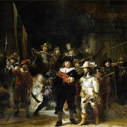 "The Night Watch" by Rembrandt in Amsterdam Netherlands