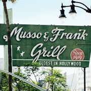 Musso & Frank Grill, Hollywood, CA