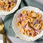 Sausage and Onion Pasta 6
