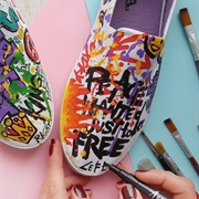 Paint Shoe Design