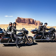 Rode a Harley in Nevada