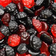 Jelly Blackberries and Raspberries