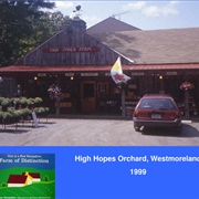 High Hopes Orchard, Westmoreland, NH