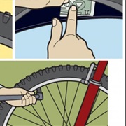 Fix a Flat Bike Tire With Money
