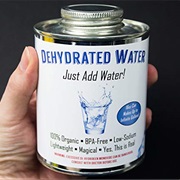 Dehydrated Water