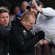 Idiot Punches Neil Lennon