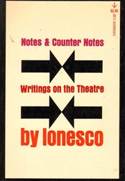 Notes and Counter Notes (Eugène Ionesco)