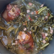 Ham Hock and Collard Greens