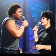 Linda Ronstadt and Aaron Neville